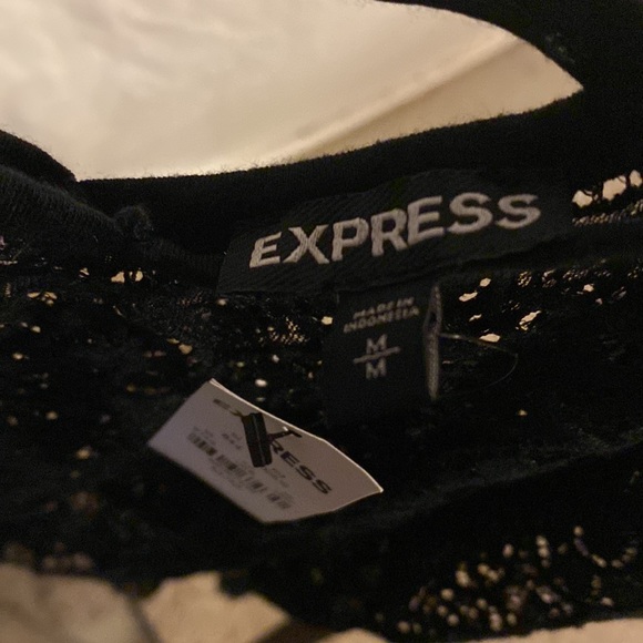 NWT Sheer lace Express tank top - Picture 5 of 5